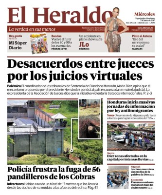 Desacuerdos entre jueces por los juicios virtuales