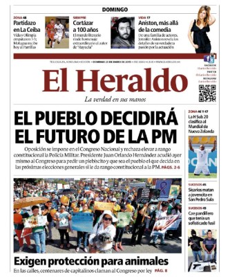 El pueblo decidirá el futuro de la PM