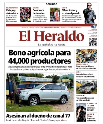 Bono agrícola para 44,000 productores