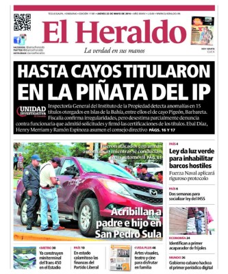 Investigarán las oficinas regionales del IP