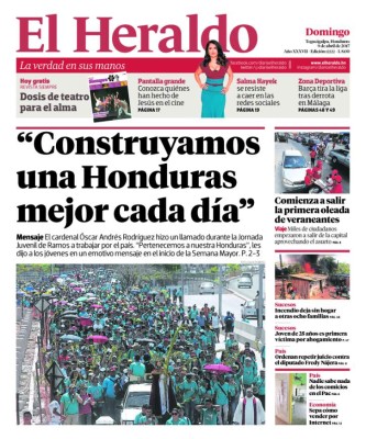 'Construyamos una Honduras mejor cada día'