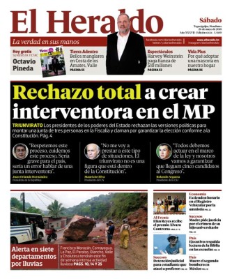 Rechazo total a crear interventora en el Ministerio Público