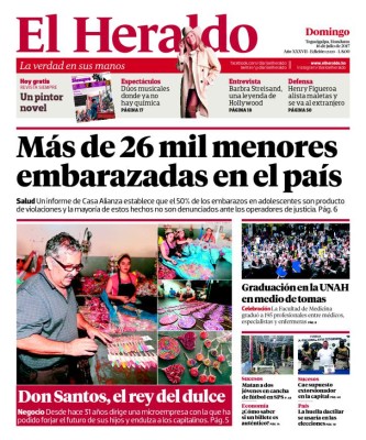 Más de 26 mil menores embarazadas en el país