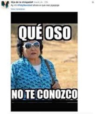 Paty Navidad tomó con humor el incidente