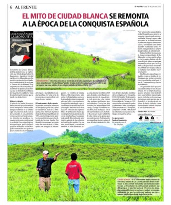 Coordenadas donde está ubicada la ciudad blanca son secreto de Estado