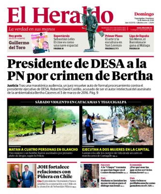 Presidente de DESA a la Penitenciaría por crimen de Berta Cáceres