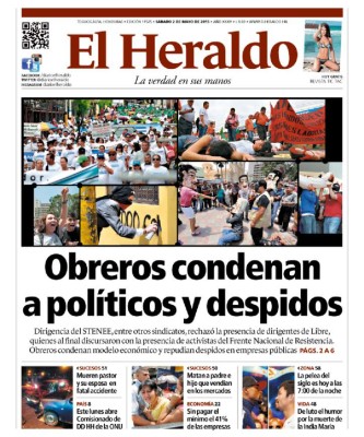 Obreros condenan a políticos y despidos