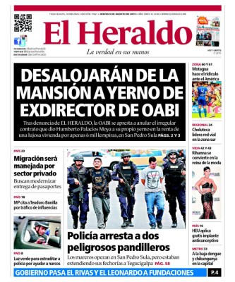 Decomisan contratos de personas que alquilaron bienes de la OABI