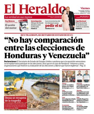 No hay comparación entre las elecciones de Honduras y Venezuela