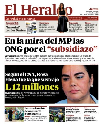 En la mira del MP las ONG por el 'subsidiazo'