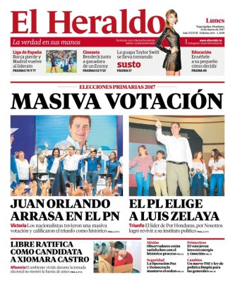 Masiva votación en primarias de Honduras