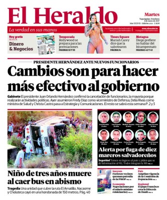 JOH: Cambios son para hacer más efectivo al gobierno