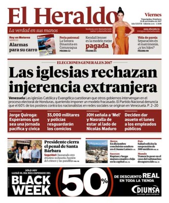 Las iglesias rechazan injerencia extranjera