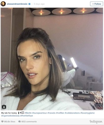 El 'papelón' de una top model en Instagram