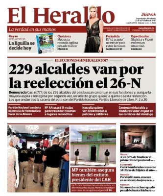 229 alcaldes van por la reelección el 26-N
