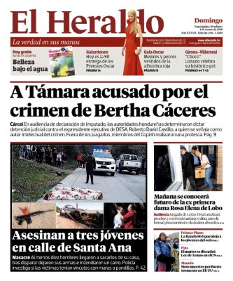 A Támara acusado acusado por el crimen de Berta Cáceres