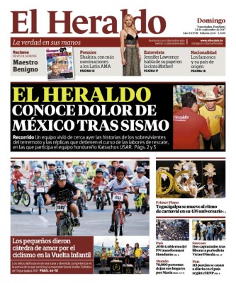 EL HERALDO conoce dolor de México tras sismo