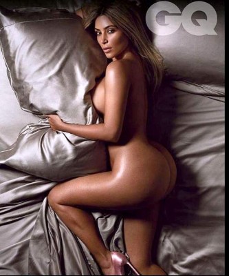 Kim Kardashian se desnuda para GQ