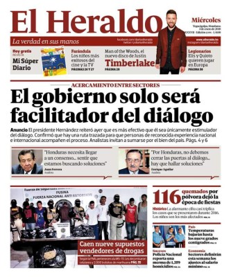 El gobierno solo será facilitador del diálogo