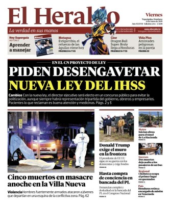 Piden desengavetar nueva ley del Instituto Hondureño de Seguridad Social