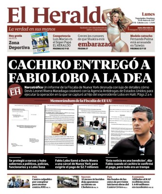 Cachiro entregó a Fabio Lobo a la DEA