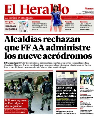 Alcaldías rechazan que FF AA administren los nueve aeródromos