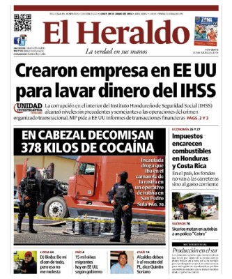 Crearon empresa en EE UU para lavar dinero del IHSS