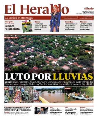 Luto y dolor por lluvias en Honduras