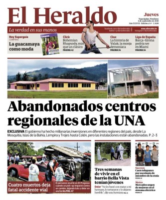 Abandonados centros regionales de la UNA