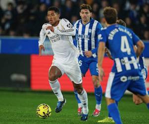 Imágenes del desarrollo del partido.