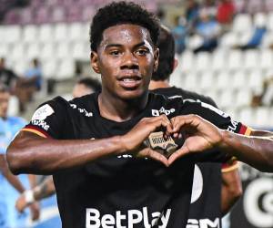 Dereck Moncada anotó su segundo gol en misma cantidad de partidos con el Inter de Bogotá.