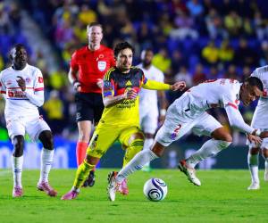 El América sin tanto brillo pudo eliminar al Olimpia de Honduras en la primera ronda de la Copa de Campeones de la Concacaf y los medios aztecas lo reflejas al ver poco fútbol en las Águilas