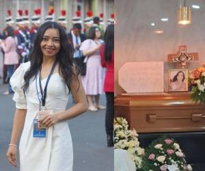Familiares, amigos y compañeros de trabajo le dieron el último adiós a la periodista Mariela Flores, de 32 años, en su natal aldea La Guadalupe, ubicada en el municipio de Reitoca, departamento de Francisco Morazán, durante este viernes 8 de mayo.