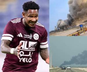 Seguidores del delantero hondureño Romell Quioto se han preguntado por su estado tras ataques de Irán a Arabia Saudita. Se revela su actualidad.