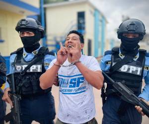 José Alfredo Espinal Blandín (37) fue capturado por agentes de la Dirección Policial de Investigaciones (DPI).