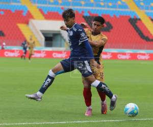 Imágenes del desarrollo del partido.