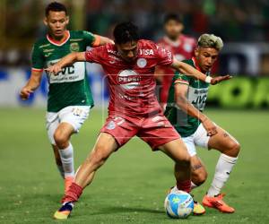 Marathón ha salido con mucha intensidad en la final de ida ante el Motagua.