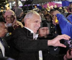 El presidente de Honduras, Nasry Asfura, participa en La Alborada en honor a la Virgen de Suyapa, patrona del pueblo hondureño.