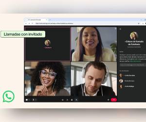 WhatsApp abre sus llamadas, la persona podrá conectarse a través de un enlace, previa aprobación del organizador, y acceder a herramientas como compartir pantalla y reaccionar con emojis.