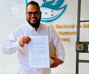 Josué Portillo aseguró que él también fue estafado por Horizon Line Investment (HLV) y solicitó ante el Conadeh medidas de protección para él y su familia.