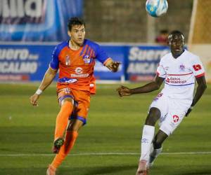 Imágenes del desarrollo del partido.