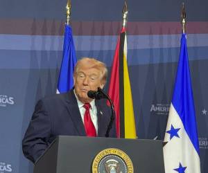 Trump aseguró que Estados Unidos no tolerará la falta de ley en el hemisferio.