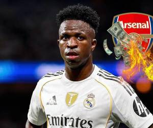 Arsenal se quiere hacer del fichaje de Vinicius Jr. y ya hay una respuesta clara de Real Madrid. Esta es la postura de Florentino Pérez.
