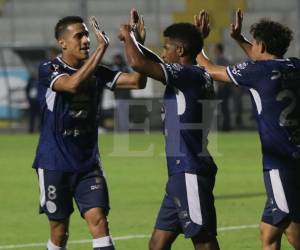 Denis Meléndez y Jorge Serrano anotaron para el Motagua sobre el Victoria.