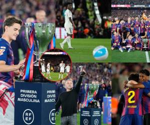 Barcelona se coronó campeón de la temporada 2025-26 de LaLiga de España. Las postales que dejó la celebración.