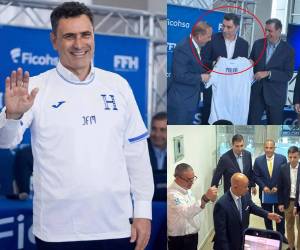 José Francisco Molina fue presentado oficialmente este lunes 3 de marzo como nuevo técnico de la Selección Nacional de Honduras. Así se vivió la ceremonia.