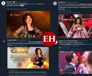 La catracha Cesia Sáenz se convirtió en la ganadora de La Academia 20 años. Los medios internacionales la anunciaron como la sorpresa de la noche. Estas son algunas de las publicaciones.