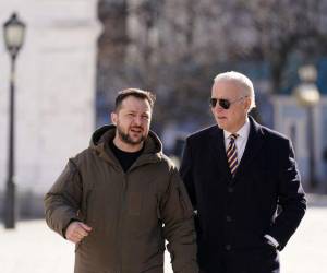 Las sirenas antiaéreas suelen sonar en Kiev, sobre todo desde que en octubre el ejército ruso empezó a bombardear infraestructuras energéticas. Sin embargo, Biden y Zelenski conversaron tranquilamente.