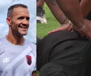 Fueron momentos de tensión, especialmente porque el técnico había perdido el conocimiento de manera repentina y todos esperaban conocer cómo evolucionaba.