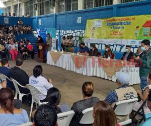 Honduras realiza campañas masivas de desparasitación desde el año 2000.